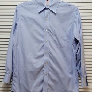 Brooks Brothers Light Blue Classic Cotton Dress Shirt